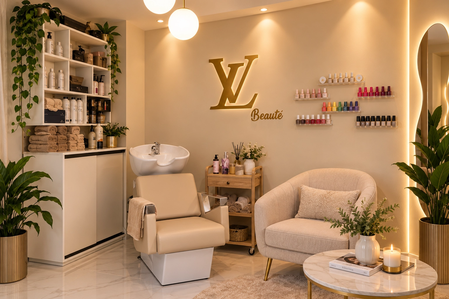 Accueil chaleureux du salon LV Beauté à Tanger